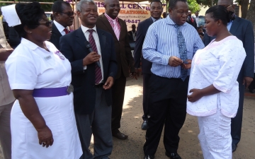 A dep. minister for health visits Accra Psychiatric Hospital_19